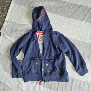 Cat zip up sweatshirt